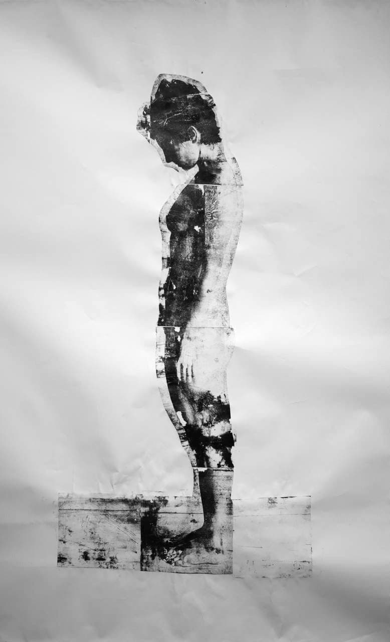 Archipelago, Paper, textile, ink, xerography, 2023-2025 (4)