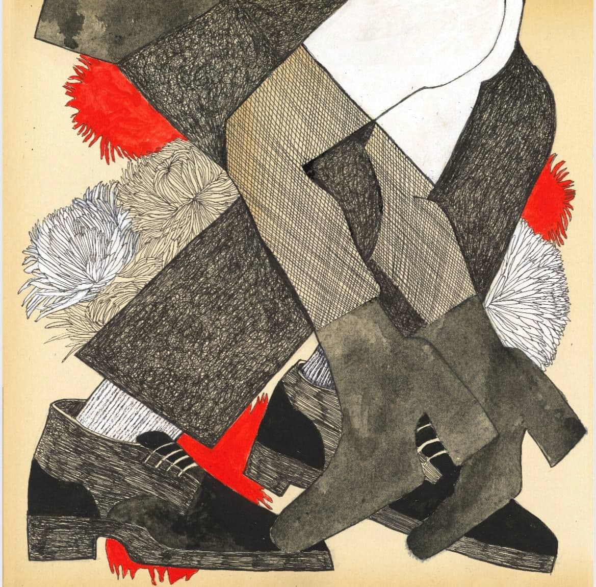 Schmalgauzen covers, Paper, pen, ink, 2021–2026 (3)