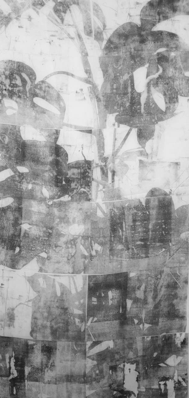 Archipelago, Paper, textile, ink, xerography, 2023-2025 (13)
