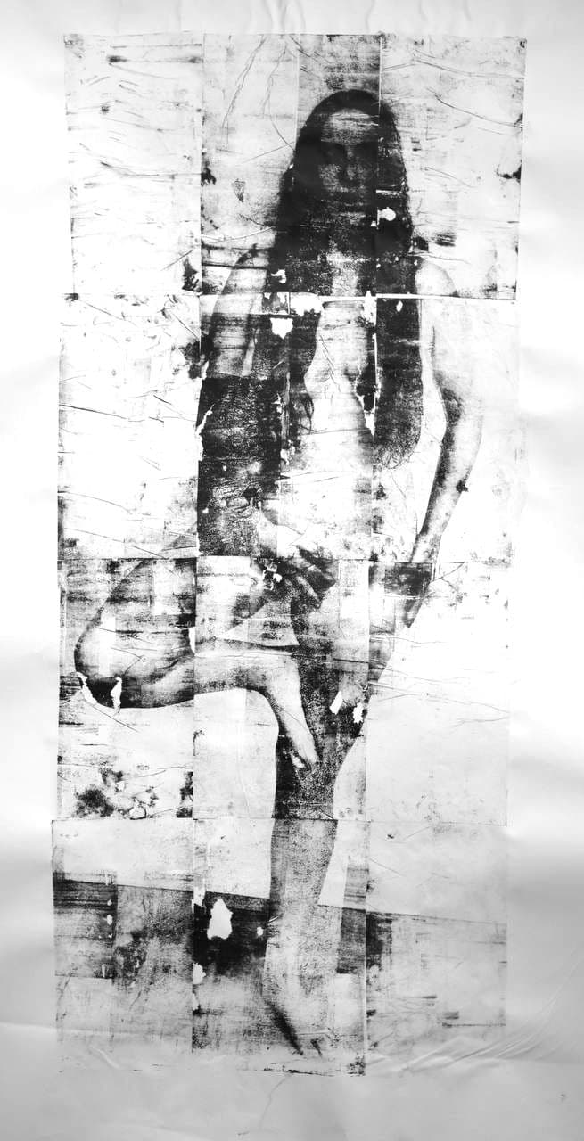 Archipelago, Paper, textile, ink, xerography, 2023-2025 (16)