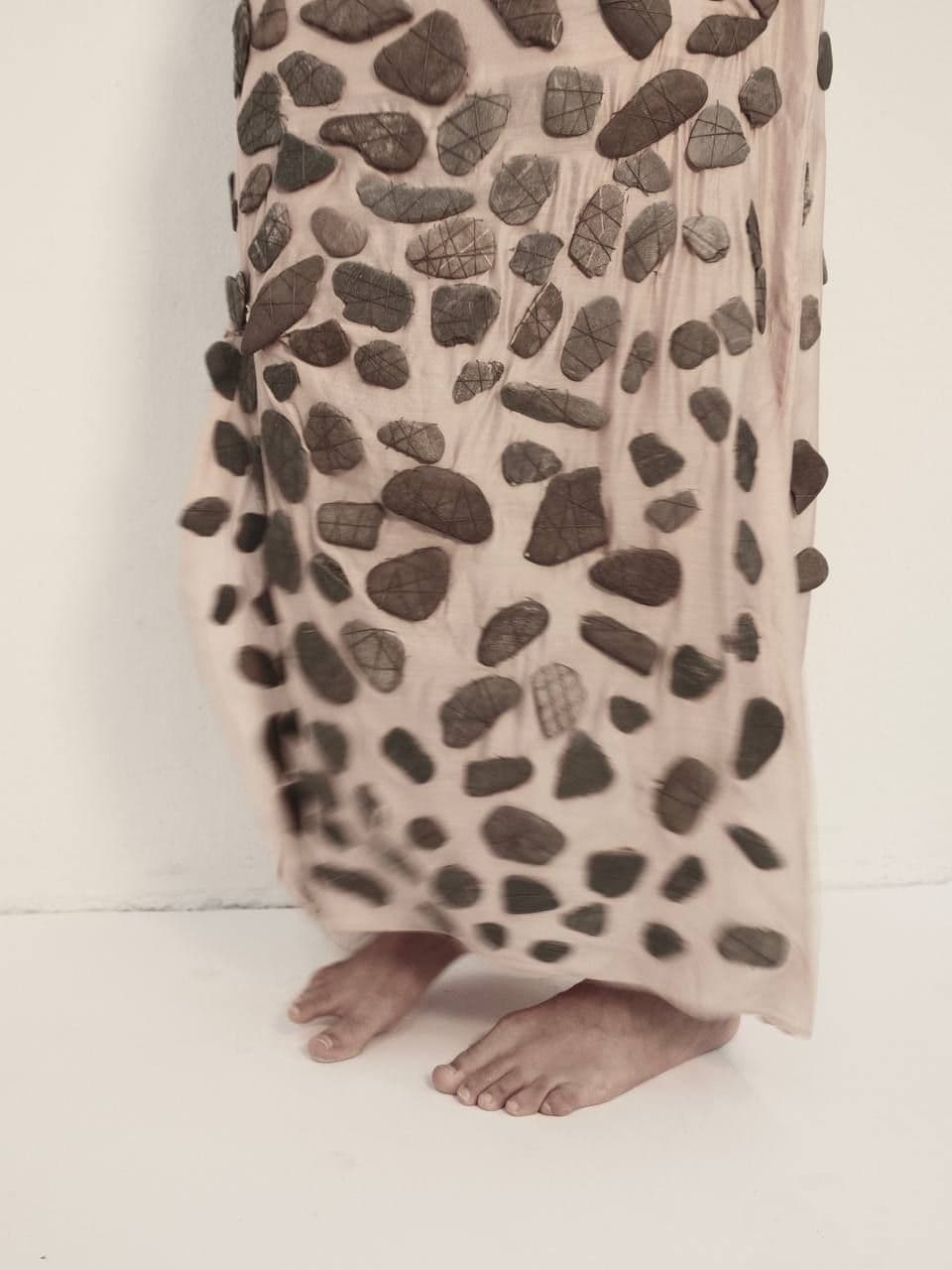 Invisibility, Textile, stones, 2025 (4)