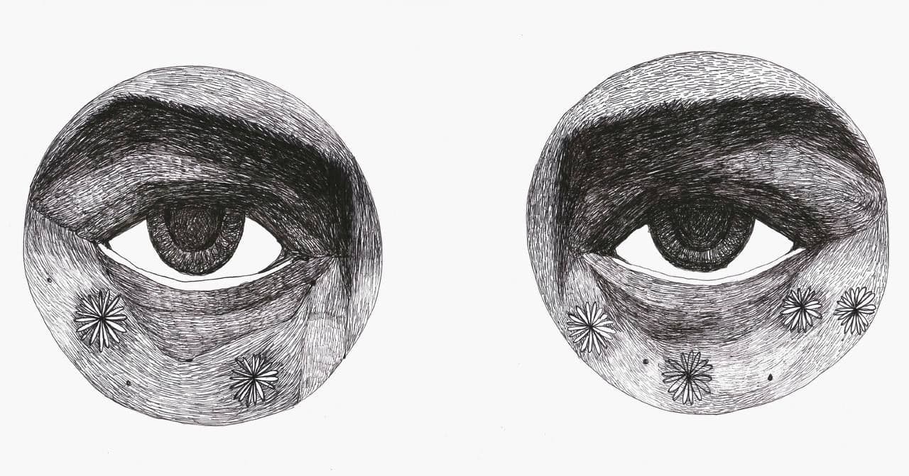 Vinyl — Pen, paper, ink + partially digital
